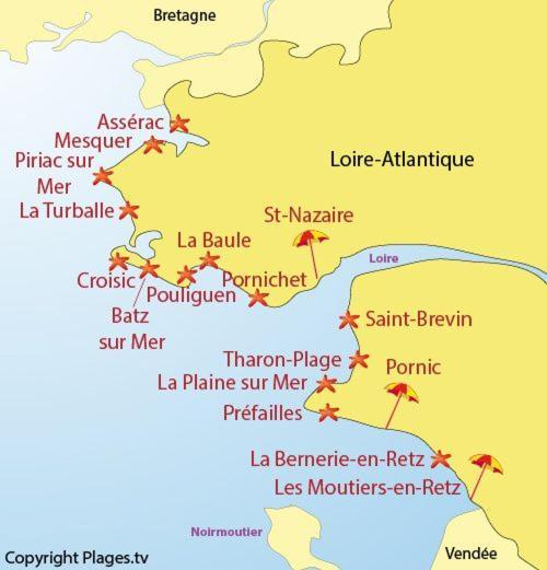 Bella Vista - Face Mer La Baule - 5 Personnes Экстерьер фото